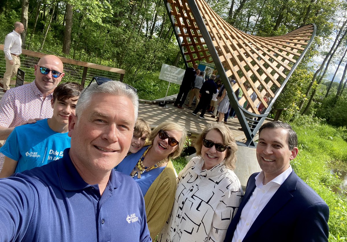Ryan Mosier (@de_ryanmosier) on Twitter photo Great day, great city, great park!
@DE_SCPresident & the <a href="/DukeEnergy/">Duke Energy</a> South Carolina team (+ kids) were honored today to join <a href="/CityGreenville/">City of Greenville</a>, #BMWintheUS, the C. Dan Joyner family and more to officially open the #UnityPark #ReedyRiver #Wetlands Preserve. Great day, great city, great park!
@DE_SCPresident & the <a href="/DukeEnergy/">Duke Energy</a> South Carolina team (+ kids) were honored today to join <a href="/CityGreenville/">City of Greenville</a>, #BMWintheUS, the C. Dan Joyner family and more to officially open the #UnityPark #ReedyRiver #Wetlands Preserve.