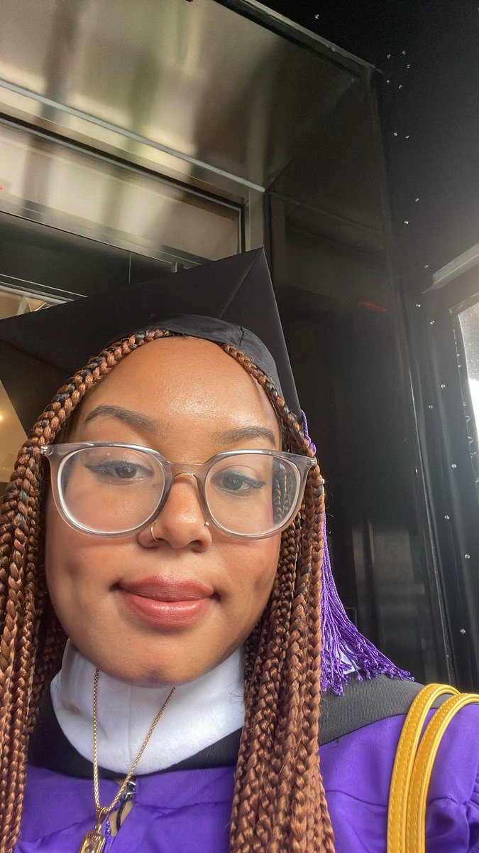 yesterday i got's my master's degree 💜💜 #NYU2023