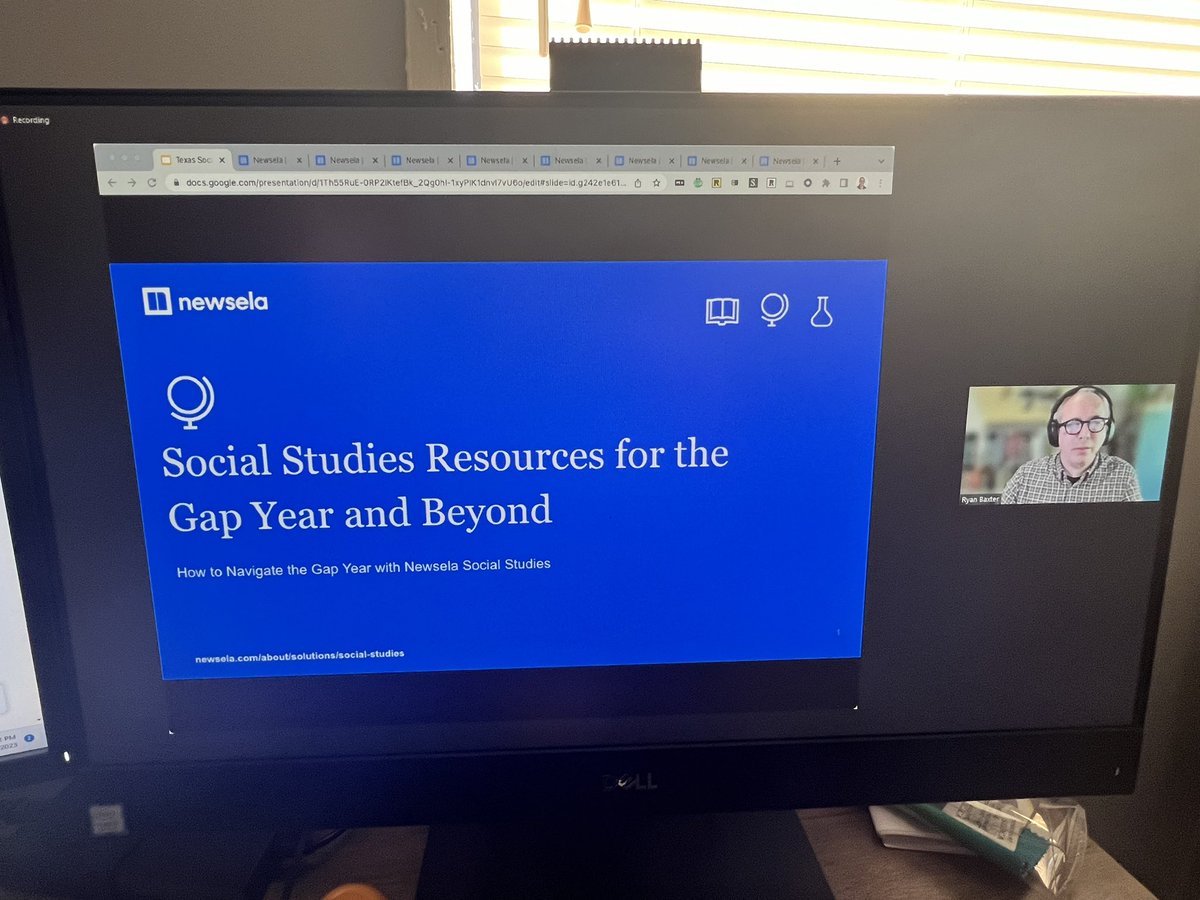 Learning how to best support our @teamECISD teachers as we bridge #socialstudies gap years w <a href="/Newsela/">Newsela</a> today! 🌍🎯 ✅ <a href="/ECISD_T2L/">Curriculum & Instruction</a>