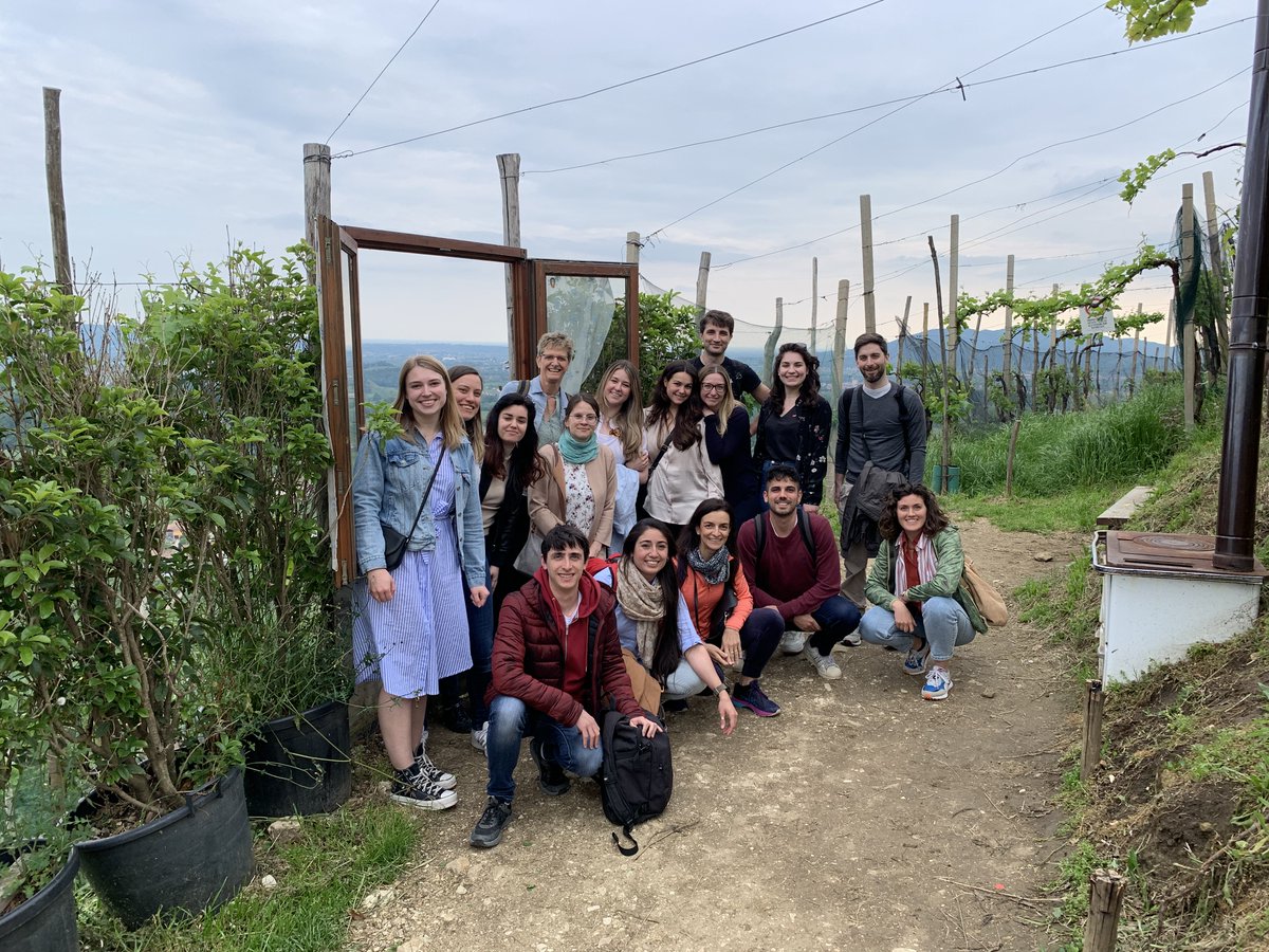 Last week we had our first Lab Retreat with the whole group! @LabBellin in Valdobbiadene