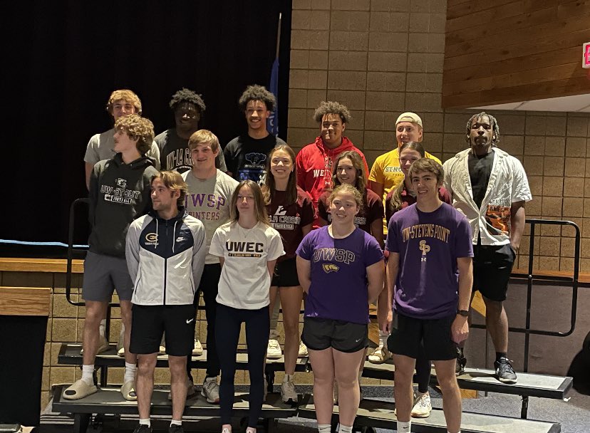 Good luck to this group of athletes heading to D3 and JUCO