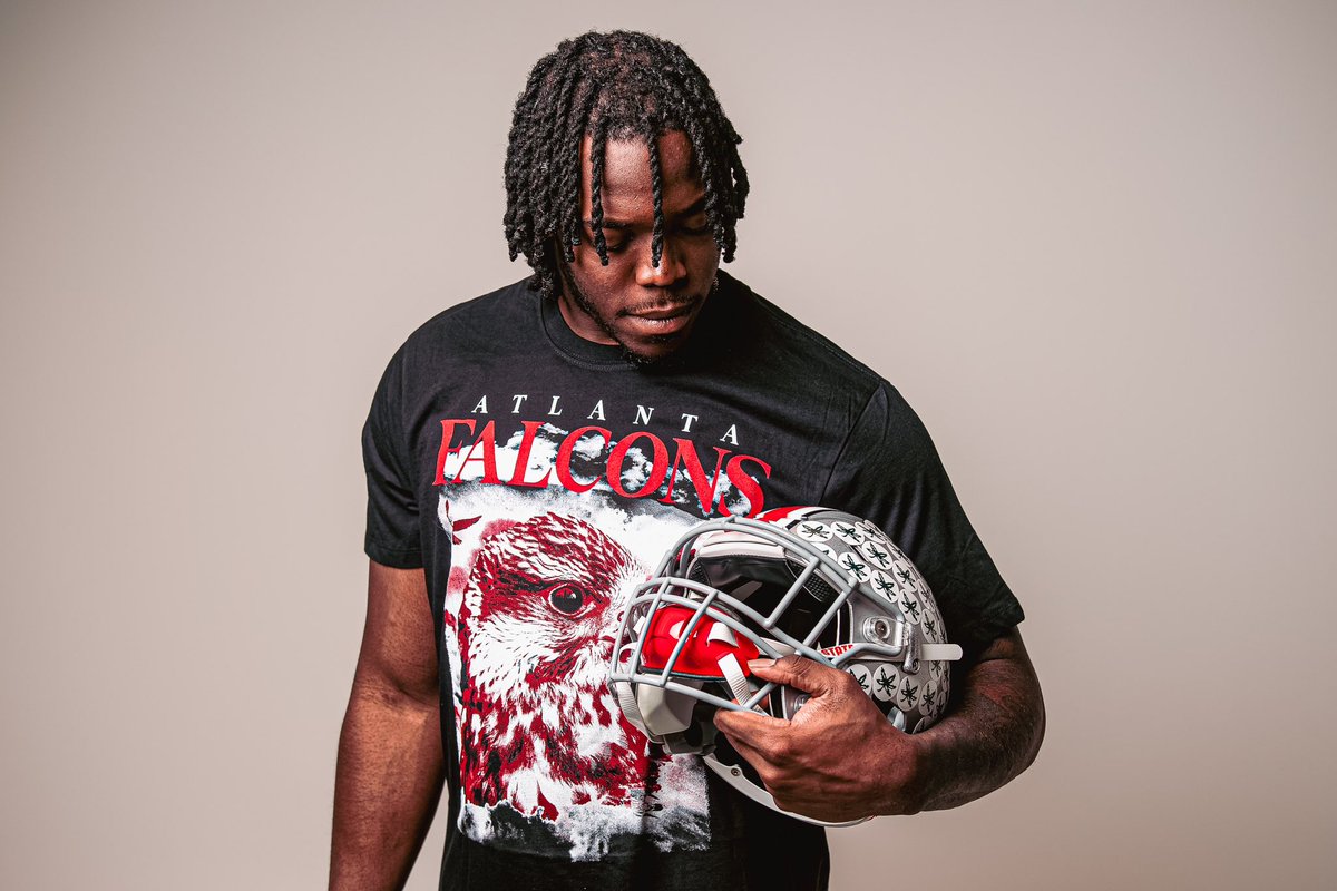 OhioStateFB's tweet photo. welcome to the big league, @zacharrison_ 💥
      
@AtlantaFalcons | #DevelopedHere https://t.co/tCxpcLfs6D