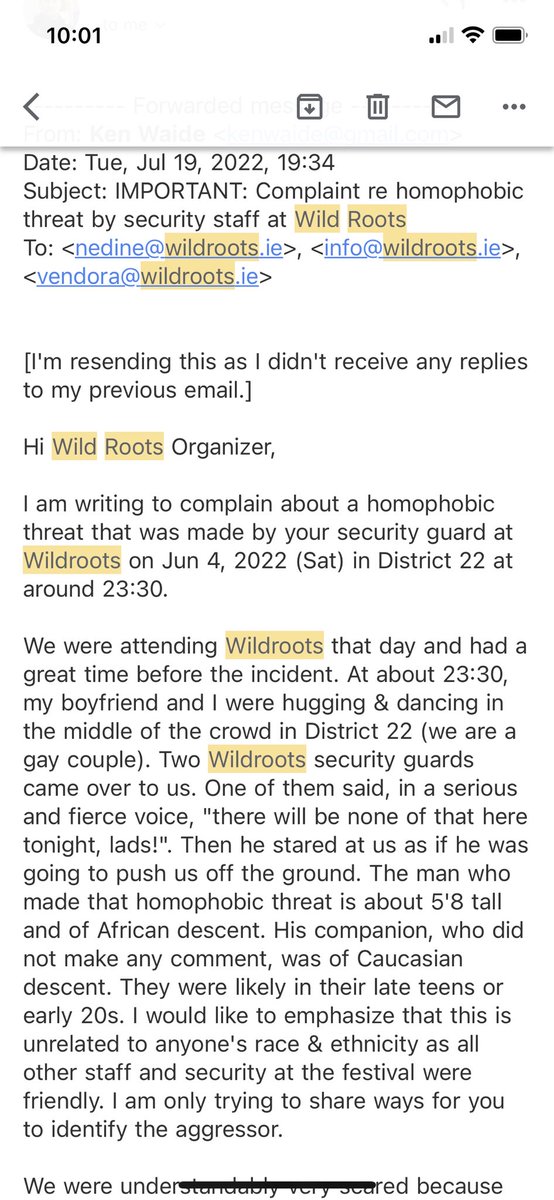 mountaintweety's tweet photo. My boyfriend and I faced #homophobic harassment at #wildrootsfestival last year. We complained to them twice via email &amp; IG. Although they received our messages, they never addressed our complaint, replied or apologised.

#Wildroots2023 doesn’t want #LGBTQ people? #IDAHOBIT https://t.co/cVBwVUgCMz