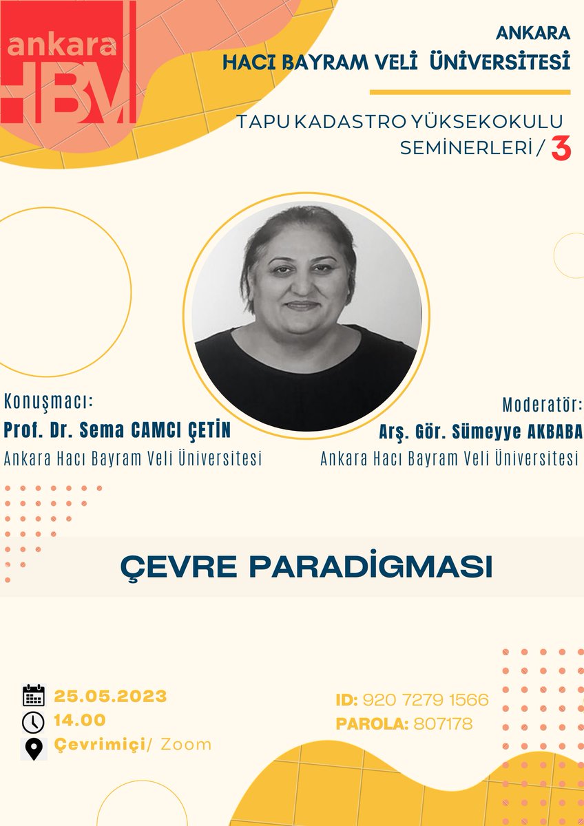 Tapu Kadastro seminer serisinin üçüncü durağında, bir çevre bilimciden, çevre paradigması dinliyoruz.
<a href="/enderguler06/">Prof.Dr.Ender GÜLER</a> @aybukebcyalcin <a href="/szafersahin/">Savaş Zafer Şahin</a> <a href="/hacibayramedutr/">Ankara Hacı Bayram Veli Üniversitesi</a> <a href="/tkyo_ahbv/">hbv_tkyo</a> <a href="/tkgmgovtr/">Tapu ve Kadastro</a> <a href="/csbgovtr/">T.C. Çevre, Şehircilik ve İklim Dğş. Bakanlığı</a>
#environment #urbanism