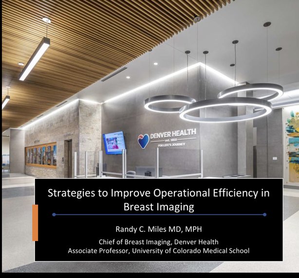 Thank you Mammography Educators and @magviewinc for the invite to speak on workflow and operational efficiency in #breastimaging. Patient- centered care is such an important tool in improving outcomes and establishing a more efficient practice.