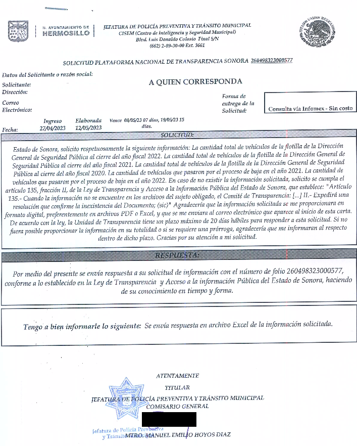 h_yeomans's tweet photo. ¿qué sucederá cuando finalice el leasing de las patrullas en Hermosillo? Por transparencia,  pregunté cuántos vehículos han dado baja en los últimos 3 años.  Solo en 2022, retiraron 157. ¿al concluir el leasing de las  300 patrullas, solo quedarán 91 vehículos en servicio?#esDuda https://t.co/oLpgV7757m