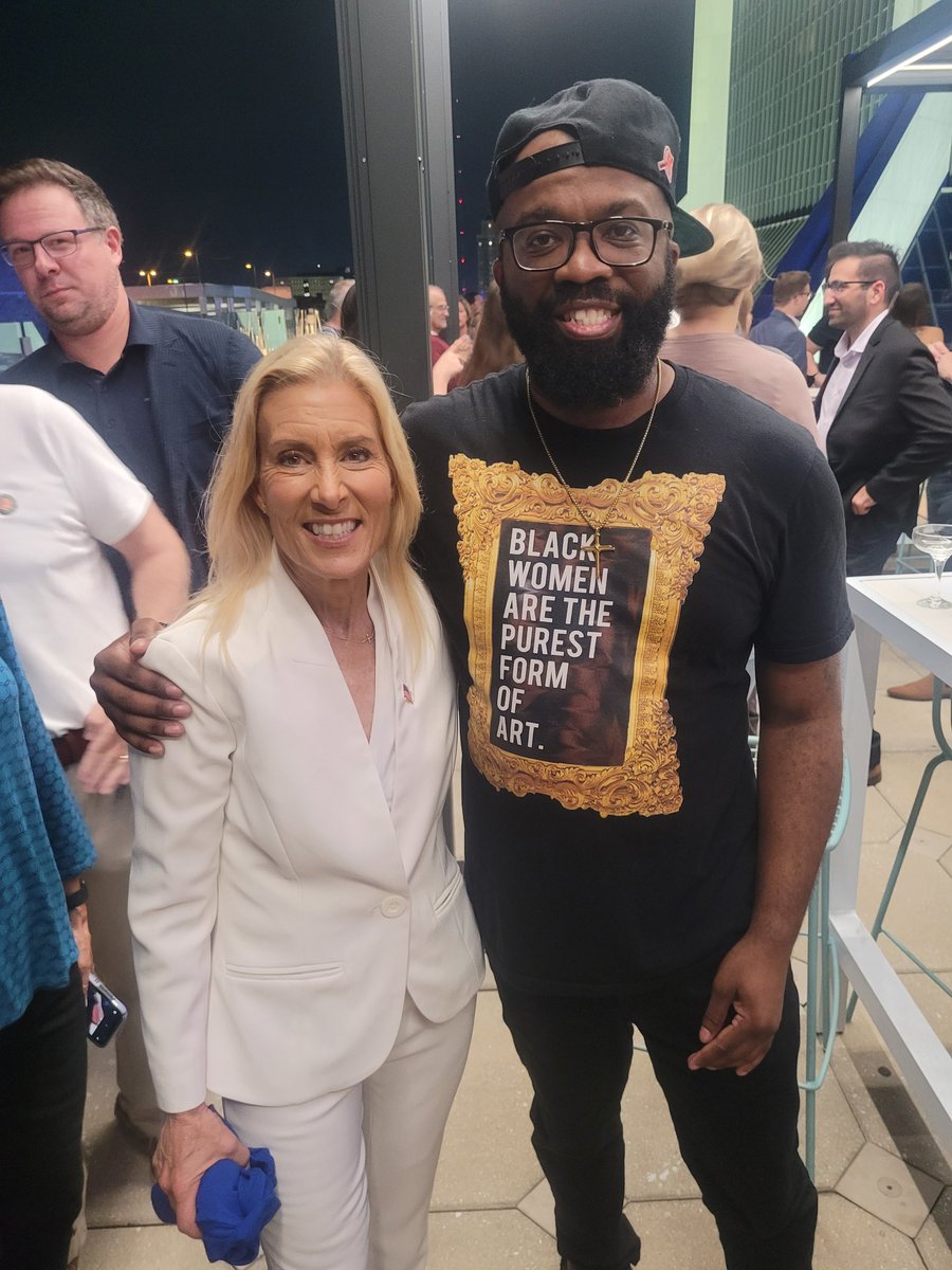 JamalSTEELE's tweet photo. Dear Twitter, 

This is @DonnaDeegan. She just defeated the DeSantis endorsed candidate to become the FIRST FEMALE MAYOR IN JACKSONVILLE'S HISTORY. And BLACK VOTERS were one of the huge reasons why.

Florida... we can carry this ACROSS THE STATE. It's OUR TIME. https://t.co/4Uc98ee4U9