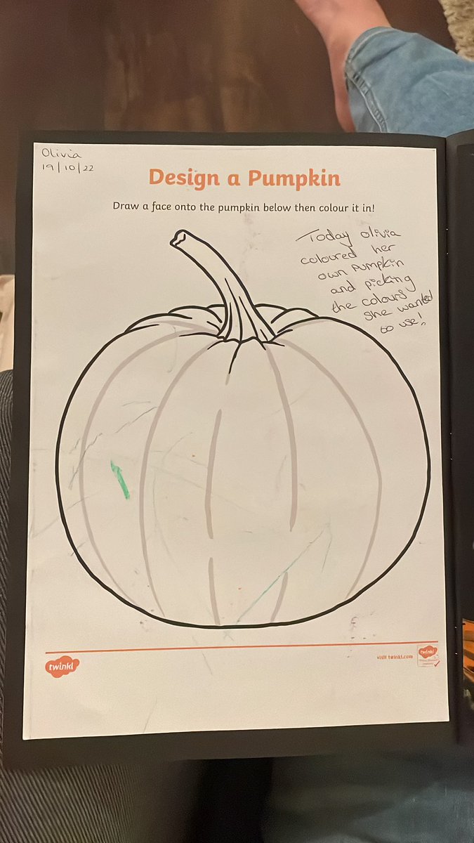 Some expansive colouring in by Liv.