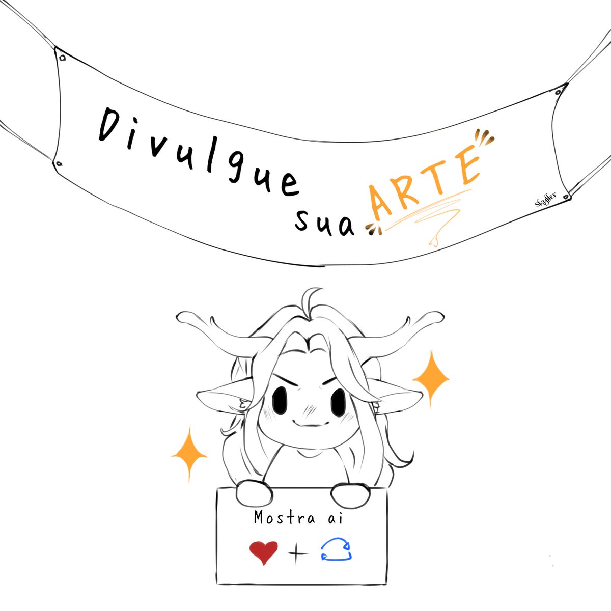 Skyller_Art's tweet image. ✨Especial de 500 seguidores ✨

Divulgue sua arte
- Proibido IA e NFT.
- NSFW e Gore com aviso, por favor.

Marque artistas que goste🖤