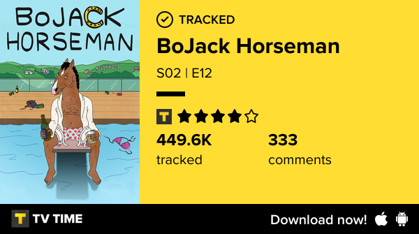 SHOYOIKYGAI's tweet photo. I've just watched episode S02 | E12 of BoJack Horseman! https://t.co/rGZH50AzxV #tvtime https://t.co/V7D3Rszebl