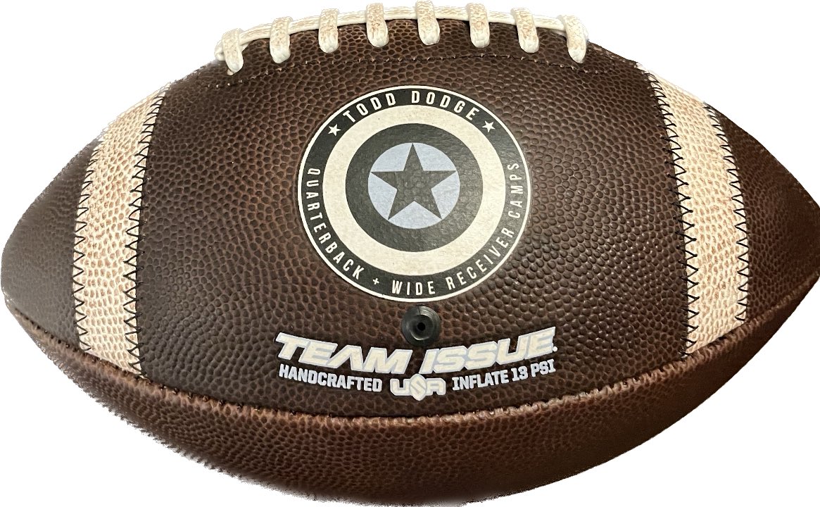 Less than a month from our first summer camp of the year. Registration is open via the link in our bio. Can’t wait to spin these new footballs built by @BigGameUSA. #Westlake #SanAntonio #CoastalBend