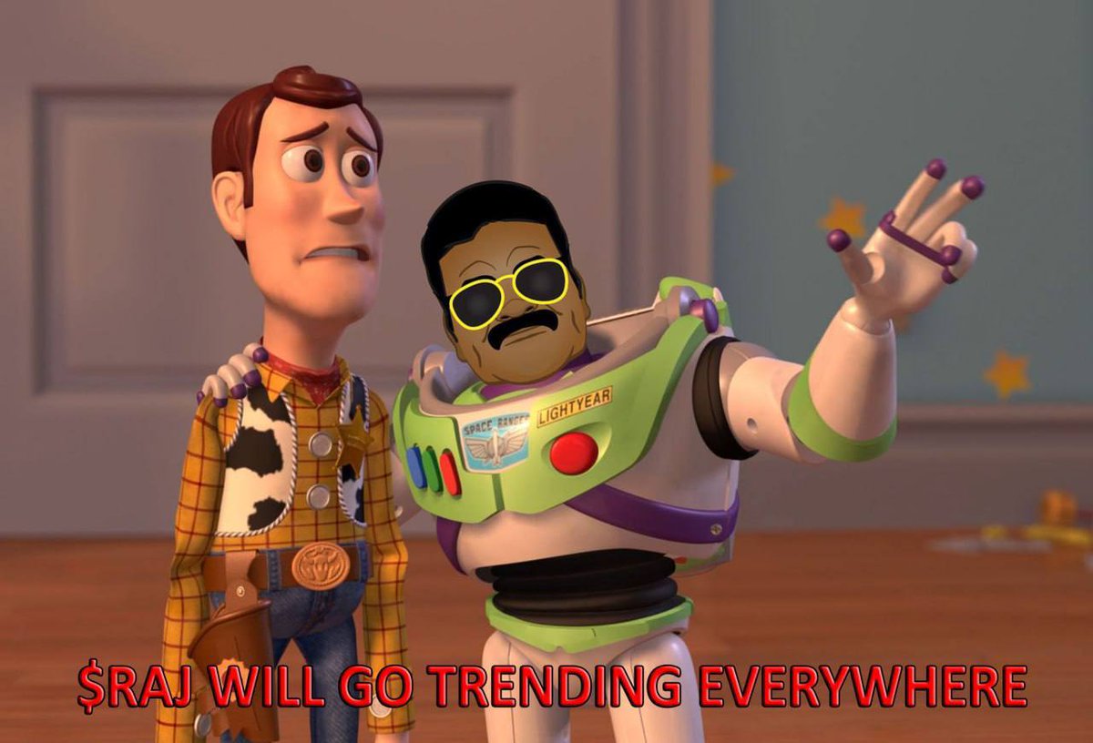 RAJeth_'s tweet photo. Only a matter of time till $RAJ is trending everywhere 🇮🇳

You’re early !👀

https://t.co/LXrqW1Nc1E

$RAJ #RAJ #ETH #MEME https://t.co/fcrp4JMCiT