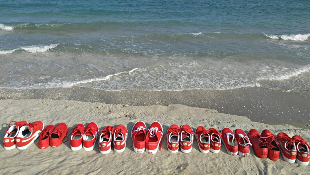 DON'T MISS INTERNATIONAL RED SNEAKERS DAY ON MAY 20. Take a photo/video wearing your red sneakers. Then post your photo/video on social media on 5/20. TAG @redsneakersforoakley + #InternationalRedSneakersDay #FoodAllergyAwareness #RedSneakersForOakley  bit.ly/3oavo41
