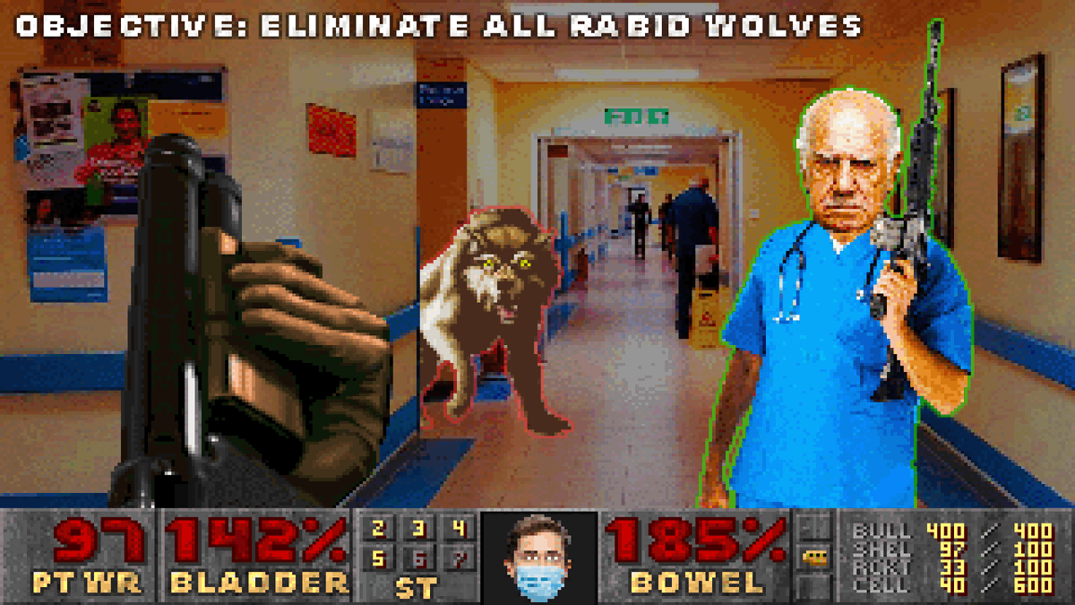 zackferguson's tweet photo. Did anyone ever play any of the Doctor's Quest games? They were massive in the 80s and 90s - started out as a text adventure before going point-and-click, then jumped the shark when they tried to turn it into a First Person Shooter. Definitely inspired me to become a doctor! https://t.co/sak70sQoyi