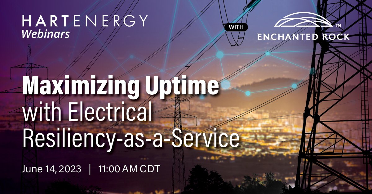 @EnchantedRock's Electrical Resiliency-as-a-Service (#RaaS) provides backup during power #outages and grid stability services to lower CAPEX, operations & maintenance costs, and risk.

Join us for this webinar on June 14 at 11:00 AM CDT: bit.ly/3IeCvz2

#microgrid #RNG