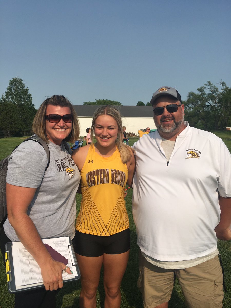 wbhsathletics's tweet photo. Congrats to Junior Cassidy Armstrong as she advances to the Division I Regional Track meet in the Shot Put at Wayne next week!! https://t.co/pjdePd8LBL