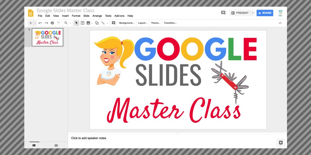 Want to learn all of my favorite Google Slides tips and tricks? Join the  Google Slides Master Class!

shakeuplearning.teachable.com/p/google-slide…
#edtech #gsuiteedu