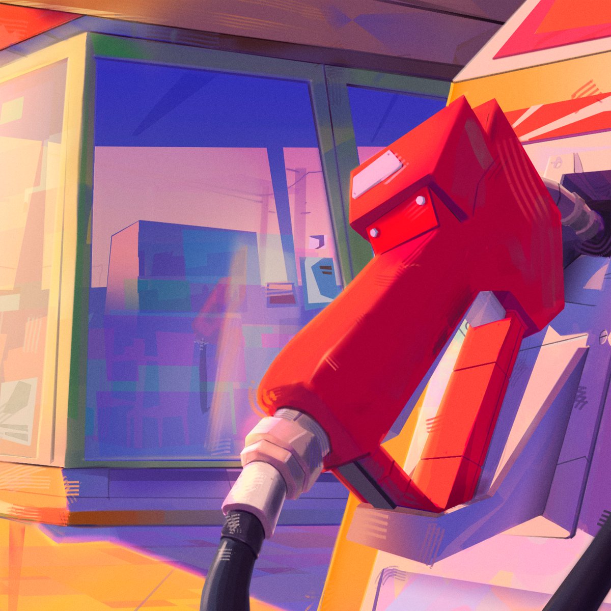 raxo_studios's tweet photo. 'Scenes from an Urban Sunset' is first and foremost a study in light, so it was important for us to make sure every frame of the short was painted and designed correctly. We wanted to evoke emotion through animation and get the urban vibe across, using a natural color palette. 🌆 https://t.co/FXFfWrVYk9