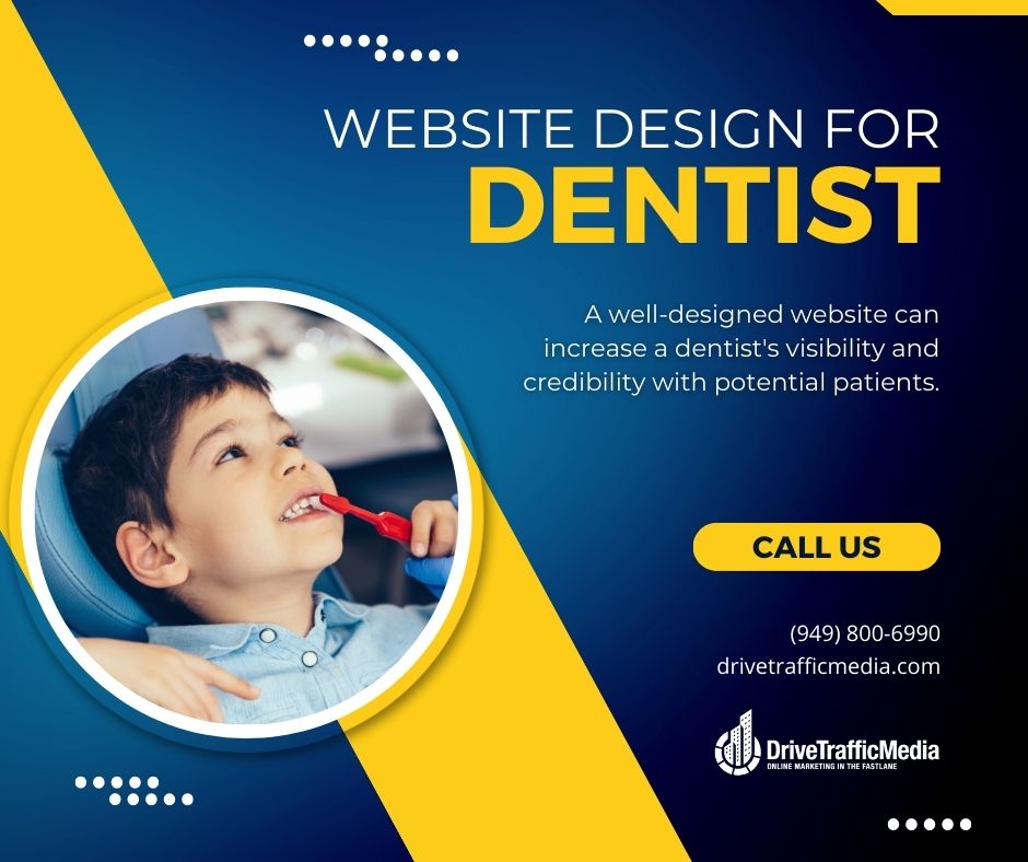 drivetrafficseo's tweet photo. A well-designed website can increase a dentist's visibility and credibility with potential patients. It can also improve patient engagement and provide a platform to showcase the dentist's expertise and experience.
#webdesignOrangeCounty #websitedesignOrangeCounty #websitedesign https://t.co/fwwYxmGYZB