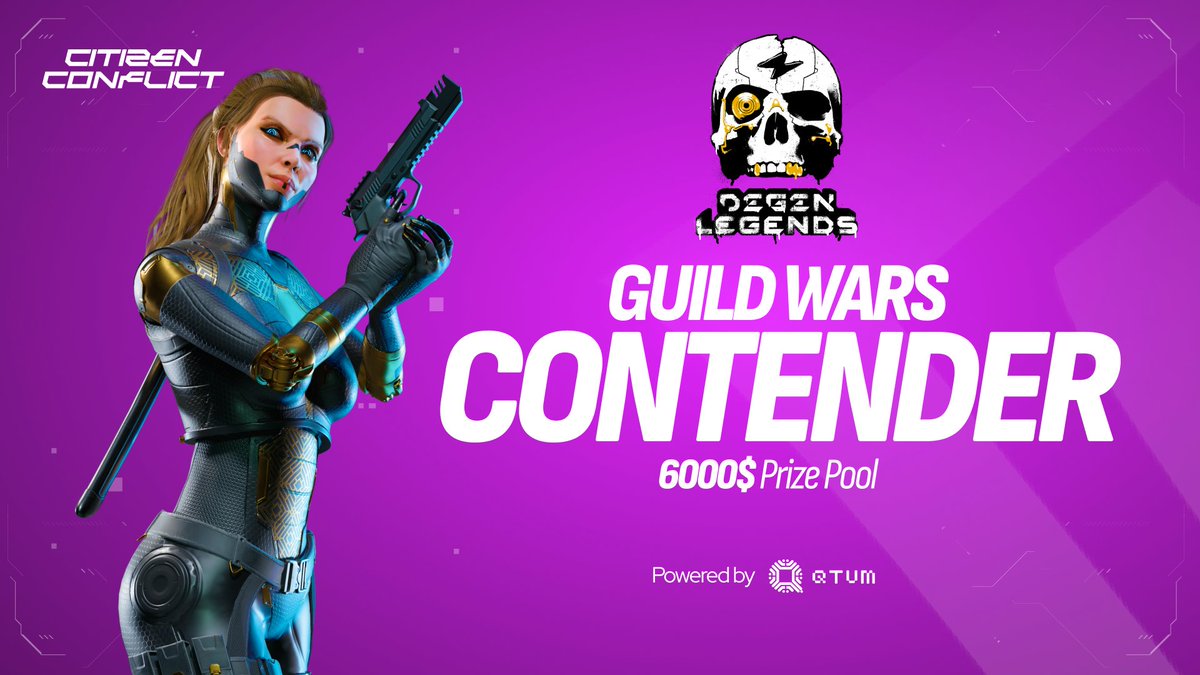ShenResearch's tweet photo. We are a @CitizenConflict Guild Wars Tournament Contender!

Official Start: May 24th

Prize pool:
1st place - $3,000 USD
2nd place - $1,500 USD
3rd place - $1,000 USD
4th place - $500 USD

All tournament communication will be going on in the @QORPOGameStudio Discord, more info👇 https://t.co/qdpxiUdEWw