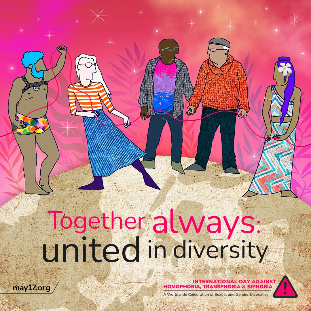 Today is the International Day Against Homophobia, Biphobia and Transphobia.  My family, friends and colleagues know I fully support inclusion and have no tolerance for bigotry, discrimination and hatred.  #IDAHOBIT2023, #IDAHOBIT