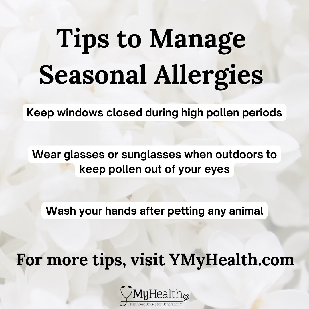 How can you get relief from your seasonal #allergy symptoms? Community pharmacist Dr. Alexandria Yarborough has some tips for you! #NationalAllergyandAwarenessMonth bit.ly/3IlSTOj
