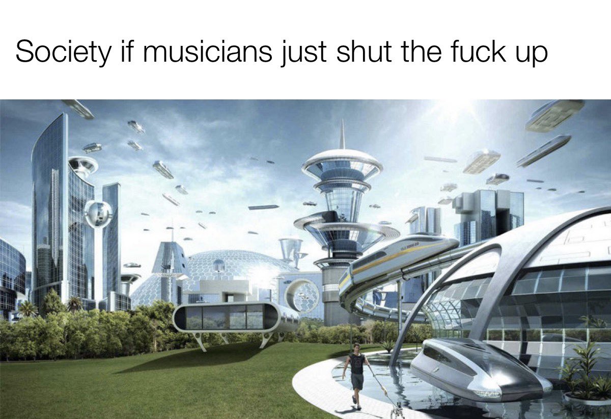 Tell us to shut the fuck up so we can save society here: open.spotify.com/album/6Vd3EdG1…