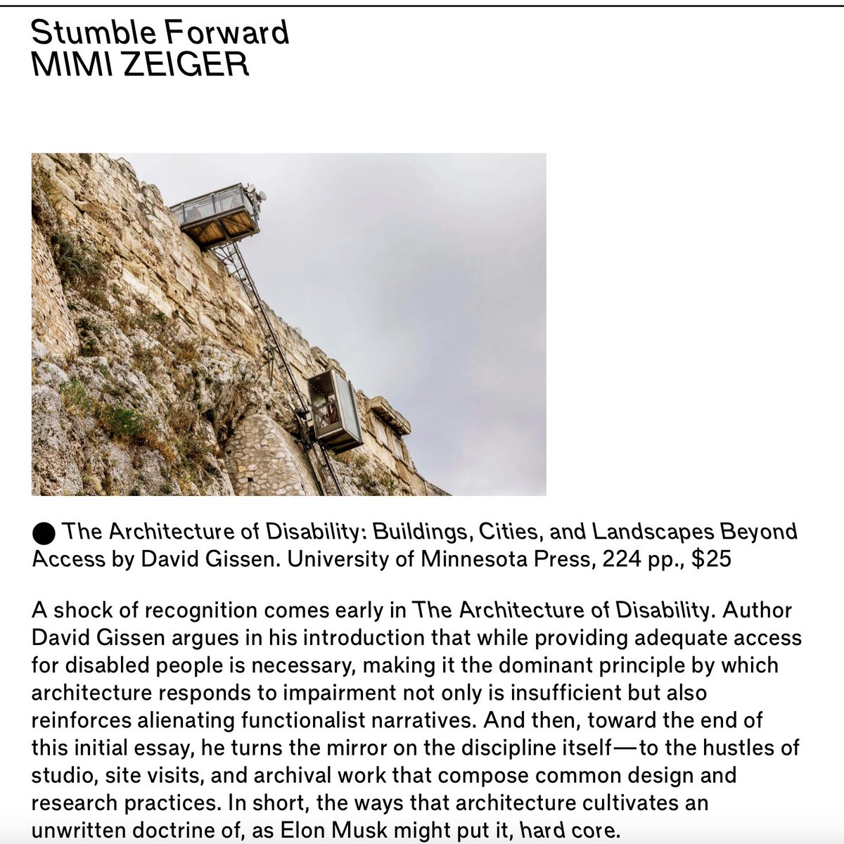 New York Review of Architecture tweet media