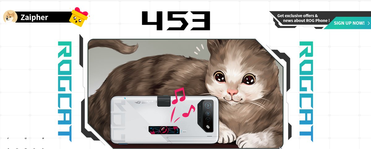 ZaipherS's tweet photo. #ROGPHONE7 #ROGCAT https://t.co/MgXt26QYcl