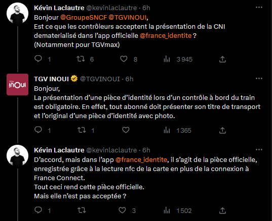 OnTheRodPhileas's tweet image. L'échange. Est. Absolument. Lunaire. 🤦‍♂️
#SNCF