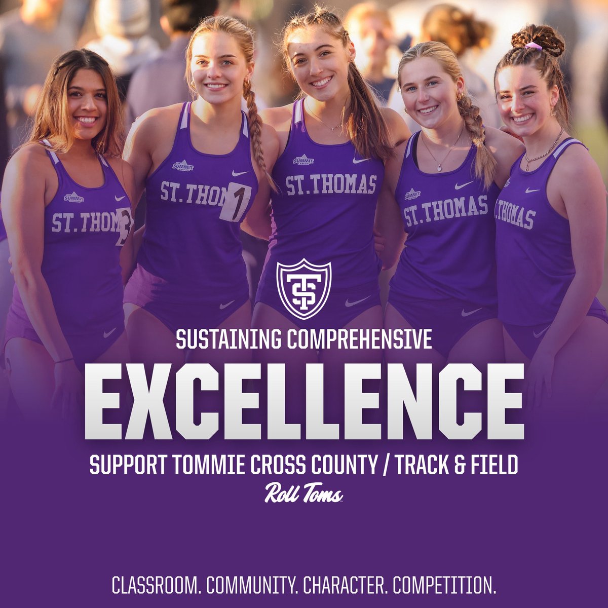 TommieXCTF's tweet photo. After wrapping up a great championship weekend there is no better time to invest in Tommie Athletics. Help propel us toward our goal of sustaining comprehensive excellence &amp; donate to @TommieWXCTF today! https://t.co/5DWl6VfRr0