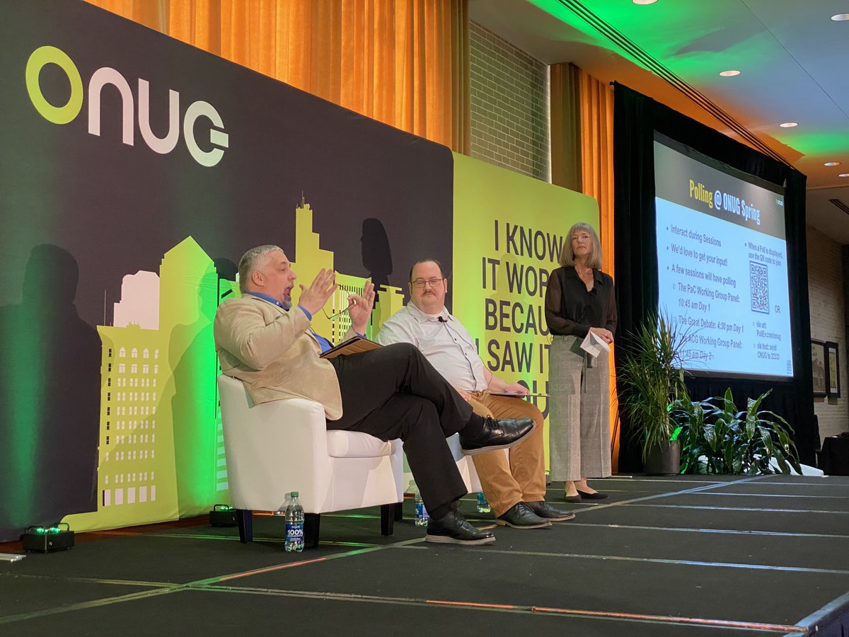 The great debate ⁦<a href="/ONUG_/">ONUG</a>⁩ with ⁦<a href="/ernestmueller/">Ernest Mueller</a>⁩ ⁦<a href="/CharleneOHanlon/">Charlene_OHanlon</a>⁩ and Ernest Lefner.  Does DevOps scale for the large enterprise