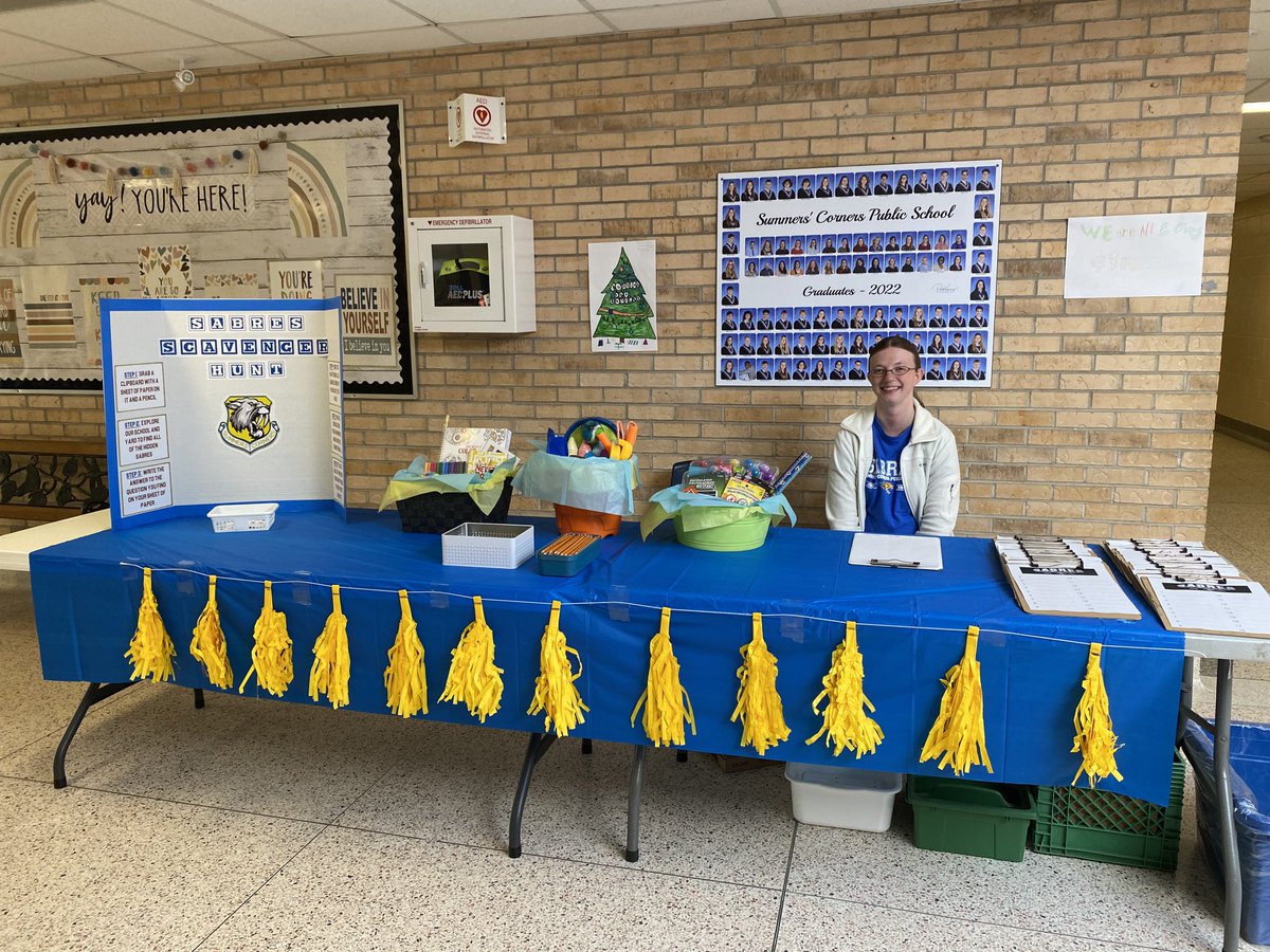 Great things happening at Summers Corners tonight!  Come on out for a scavenger hunt, open house, car wash and bbq!  ⁦<a href="/TVDSB/">Thames Valley DSB</a>⁩ ⁦<a href="/tlangelaan/">T. Langelaan</a>⁩