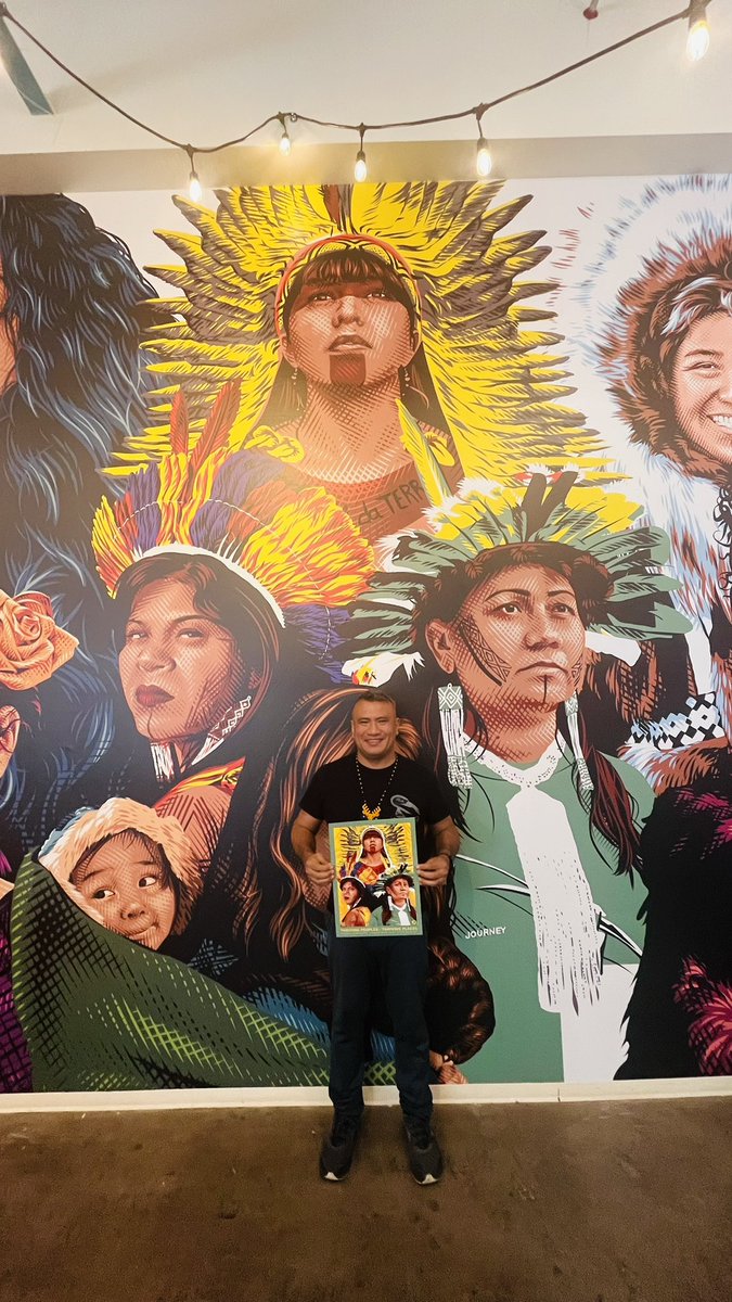 davidhpalmar's tweet image. Thanks @NiaTero and @kexp for the experience. It feels so great to be surrounded by amazing relatives. @FLORPALMAR @GuajajaraSonia @celiaxakriaba #NaraBare