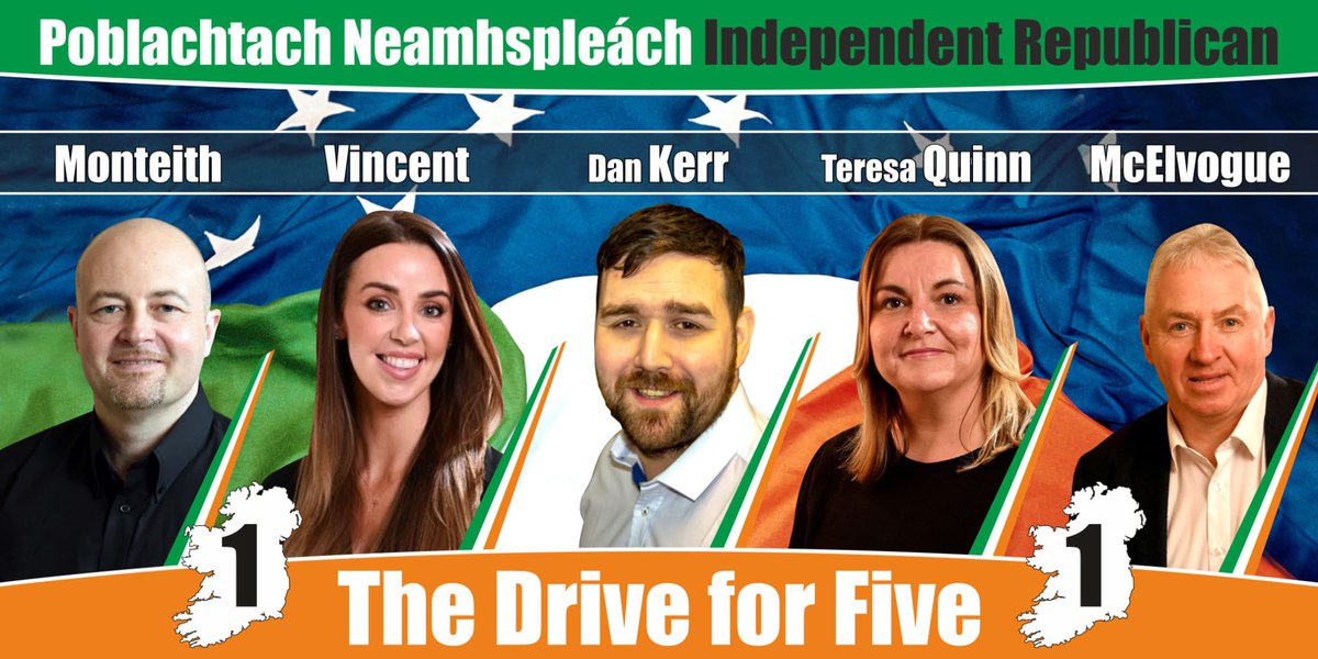 Ph1916's tweet photo. Best of luck to our good friends and comrades tomorrow- Teresa, Dan, Kevin, Barry &amp; Marian. 

#thedriveforfive🇮🇪 https://t.co/ITYYswNytz