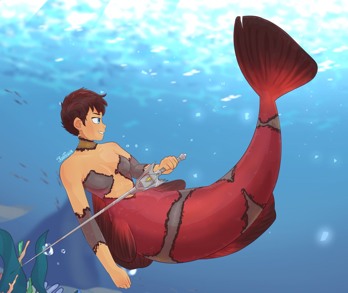 JumJamz's tweet photo. I drew Vernal for the #RWBYMerMay collab!
It seems she stole something from Weiss https://t.co/mdTHUwRPU6