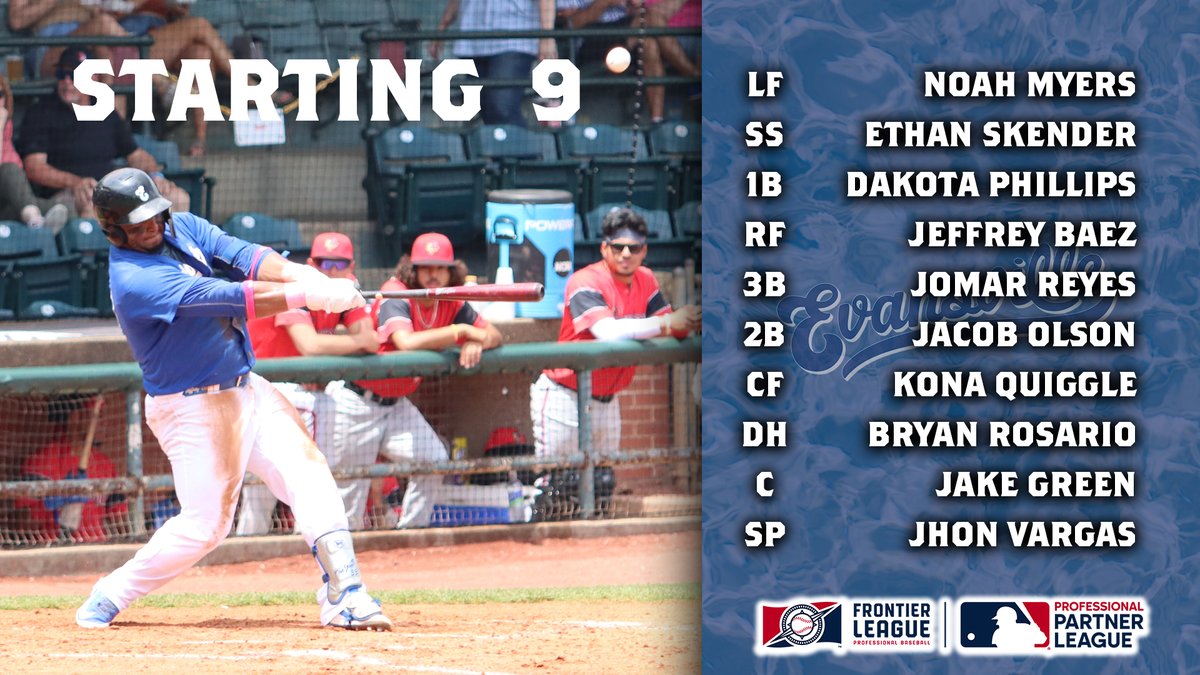 Game ✌️ Starting 9 against Ottawa! Going for the series win!

Come join us at Bosse Field for a 6:35p first pitch!

⚾️ #BringItBackToBosse x #LetsGoOtters 🦦