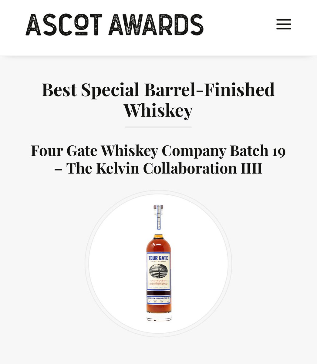 This just in!

Best in category!  <a href="/AscotAwards/">Ascot Awards</a>