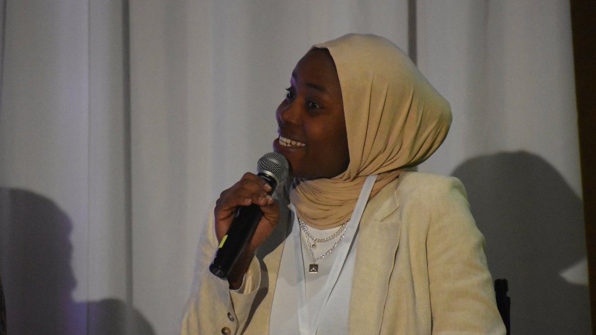 “When [#youth] feel supported and respected, it translates to them having economic success,” said Taibat Hussain, a #young entrepreneur and #YEO2030 Action Team member. She represented #youth voices in the interagency discussion at the #GYEOSummit plenary hosted by <a href="/AIYD2/">AIYD</a>.