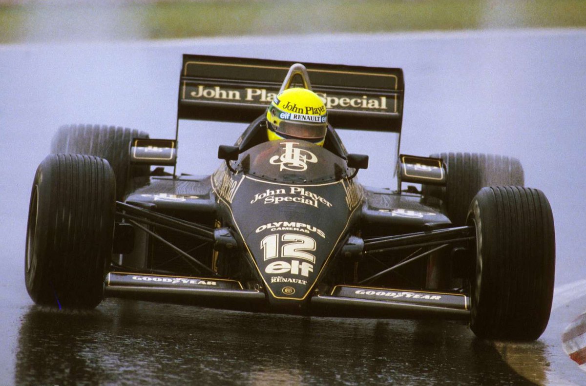 Ayrton Senna, Lotus, Estoril, 1985