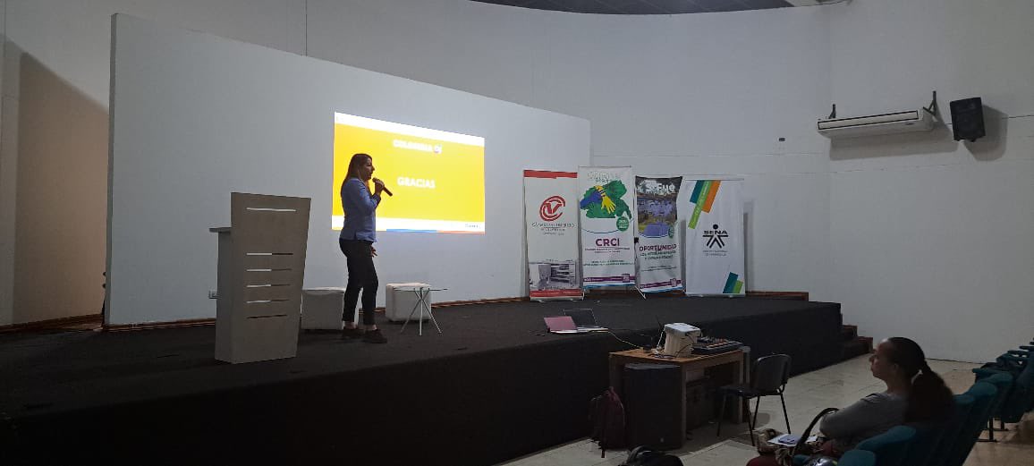 morelili1's tweet photo. Más de 140 personas participaron hoy en #FururExpo #Guainia. Un espacio organizado por @PROCOLOMBIACO  para que comunidades, empresarios, emprendedores, conocieran las oportunidades que el mundo ofrece para sus productos. @CCVillavicencio,@GobGuainia@lili https://t.co/tAYmUNbVYJ