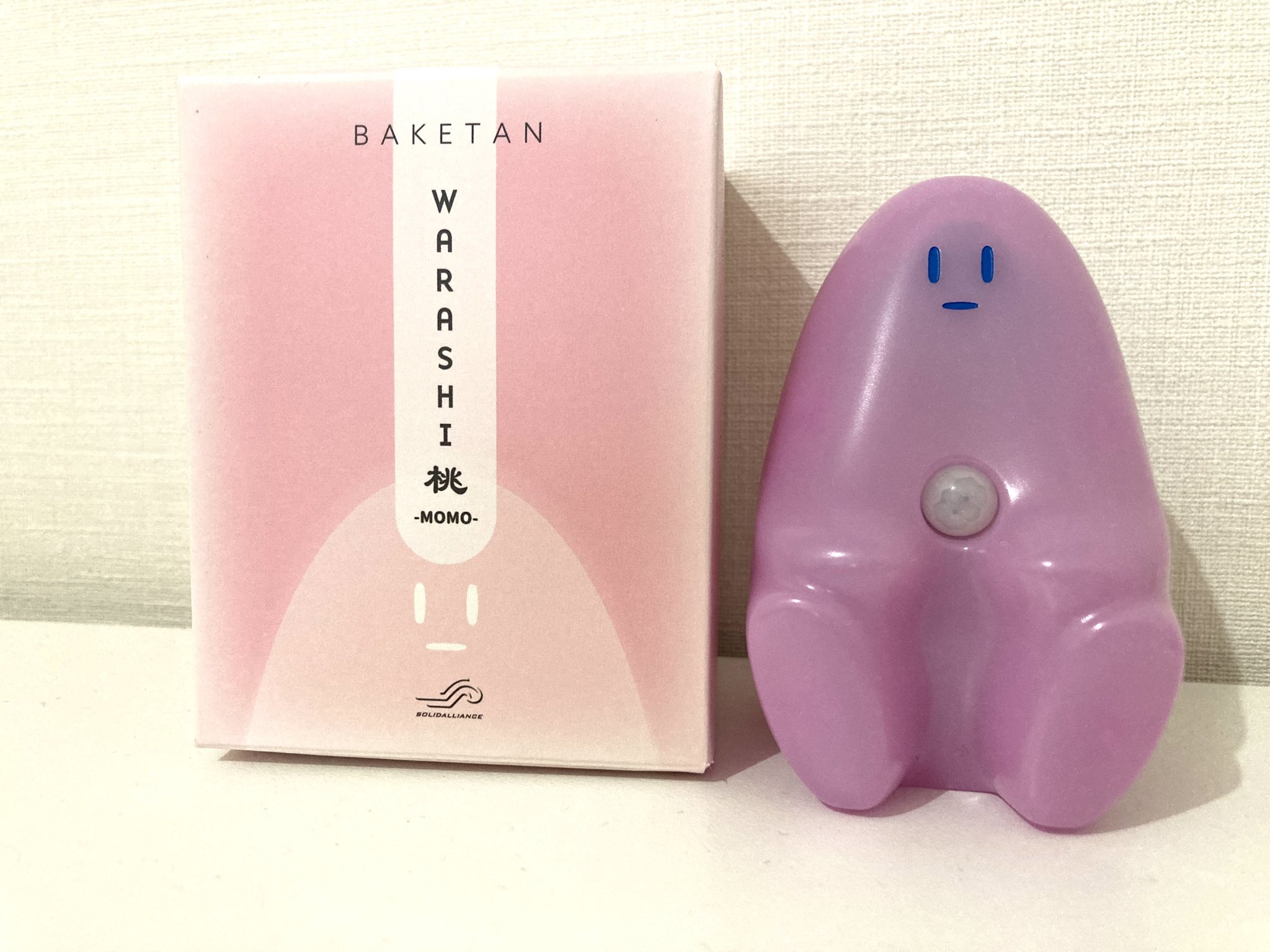 霊界コミュニケーションロボット BAKETAN WARASHI ばけたん ワラシ 桃 MOMO