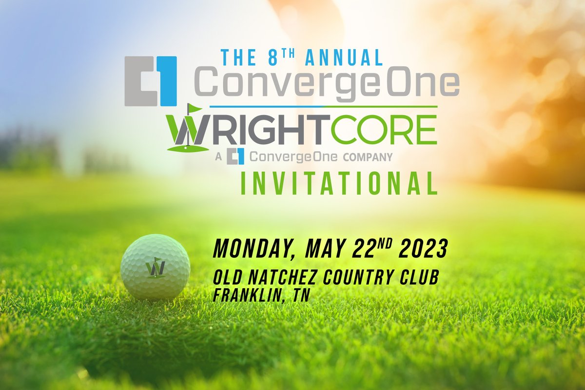 wrightcoreinc's tweet photo. It's time for the 8th Annual @wrightcoreinc Invitational! We still have a few customer spots available, so please reach out to one of our team members if you'd like to join us for a fun day on the greens with our valued partners. https://t.co/PnqNiGOjG6