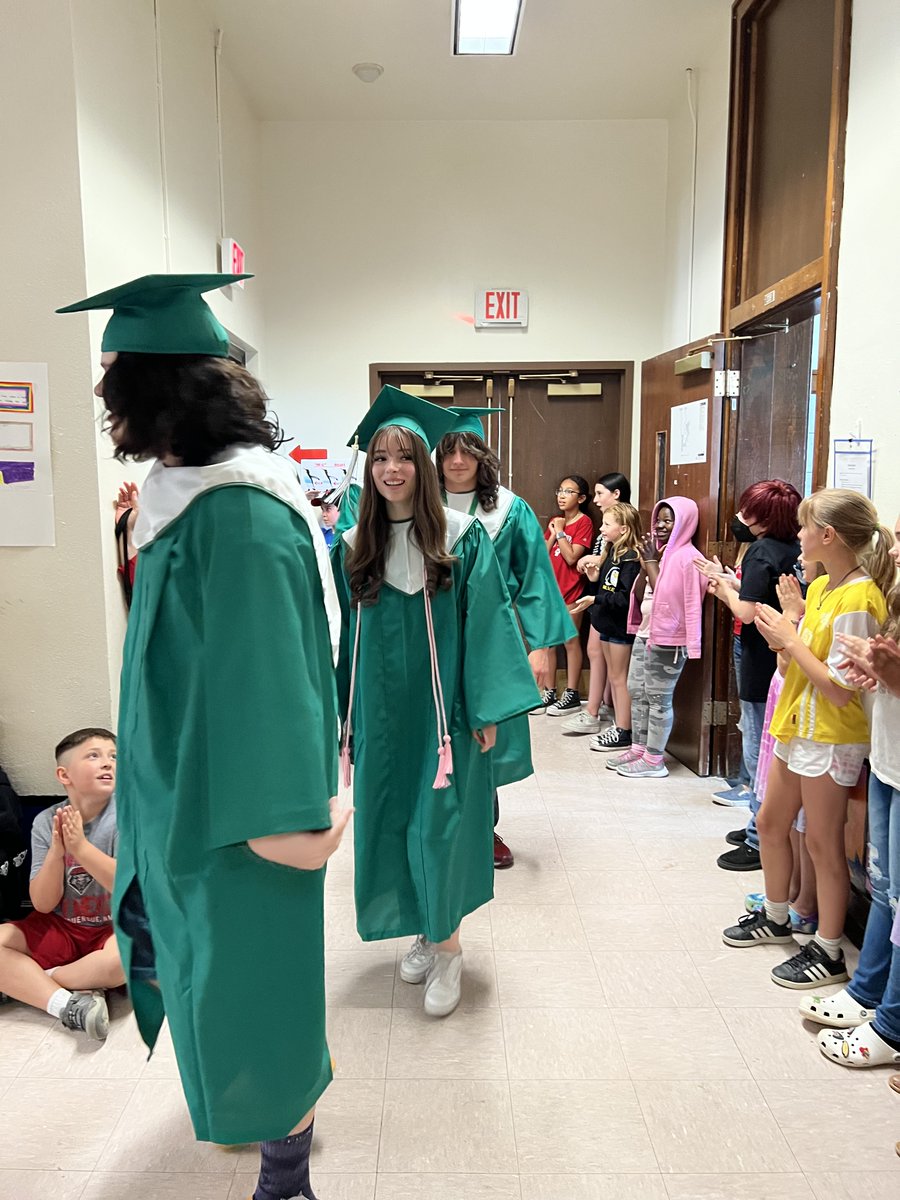 Led by Mr. Monte Vista himself, seniors from <a href="/bulldogs_AHS/">AHS Bulldogs</a> walked the halls of MV. Future AHS students are cheering them on! <a href="/ABQschools/">Albuquerque Public Schools</a>