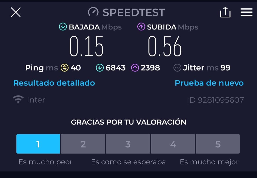 lodices's tweet photo. Así sigue la piltrafa de servicio de navegación que ofrece #Intercable en la Urb Miranda, Caracas. Es un contrato de 20Mb... Así como es de malo, es de caro. Eso sí, puntuales en el cobro y negados a las notas de crédito por fallas. @InterCliente @TuMundoInter https://t.co/S1jaLuGaN8