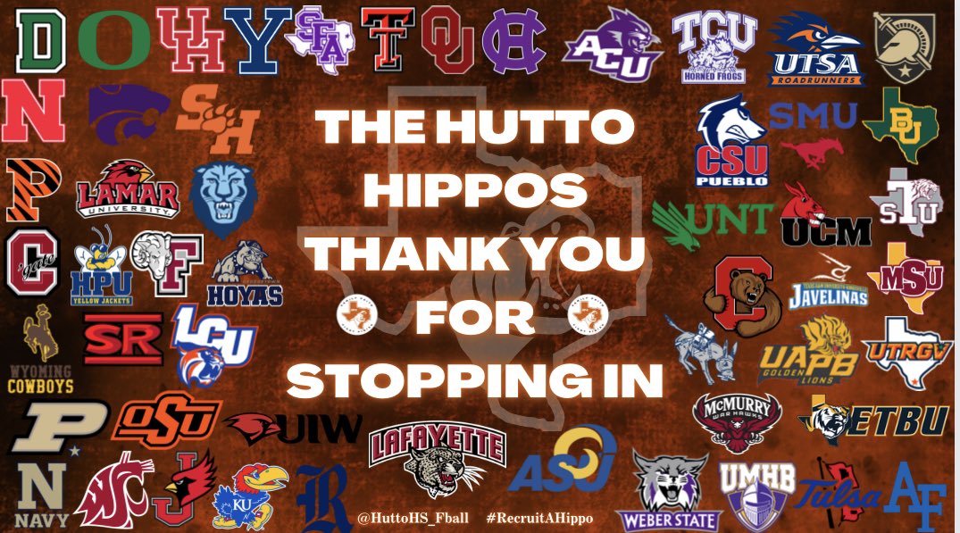 Huge S/O to all the Coaches to check out @HuttoHS_Fball this Spring!