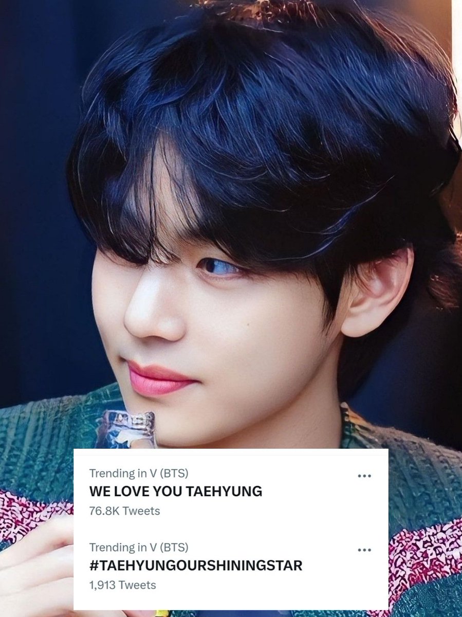 ‼️ New trending tag 

RT & REPLY

#TAEHYUNGOURSHININGSTAR 
WE LOVE YOU TAEHYUNG 
Kim Taehyung Paris 
#TAEHYUNGxELLE