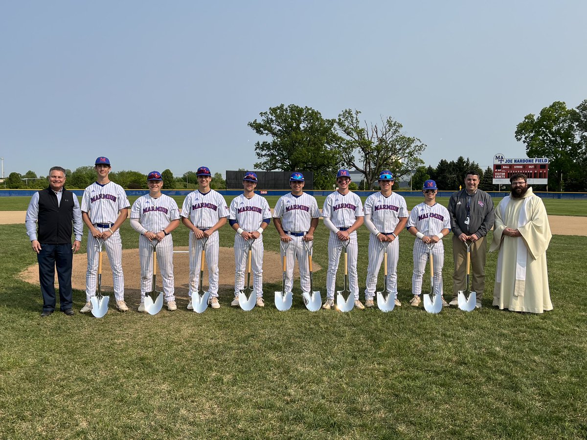 Thank you seniors! Special day at Joe Nardone Field with senior recognition and ground breaking ceremony. #WeAreMA @pchabura