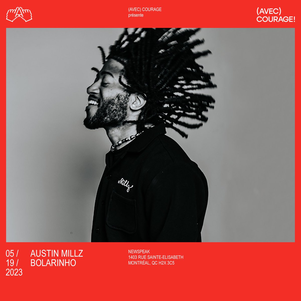 👀Booking Alert👀

Supporting the one and groovy Austin Millz this Friday at Newspeak 🪩 Catch me from 10pm to 1am! 

Few 🎟️ left: bit.ly/458KCao