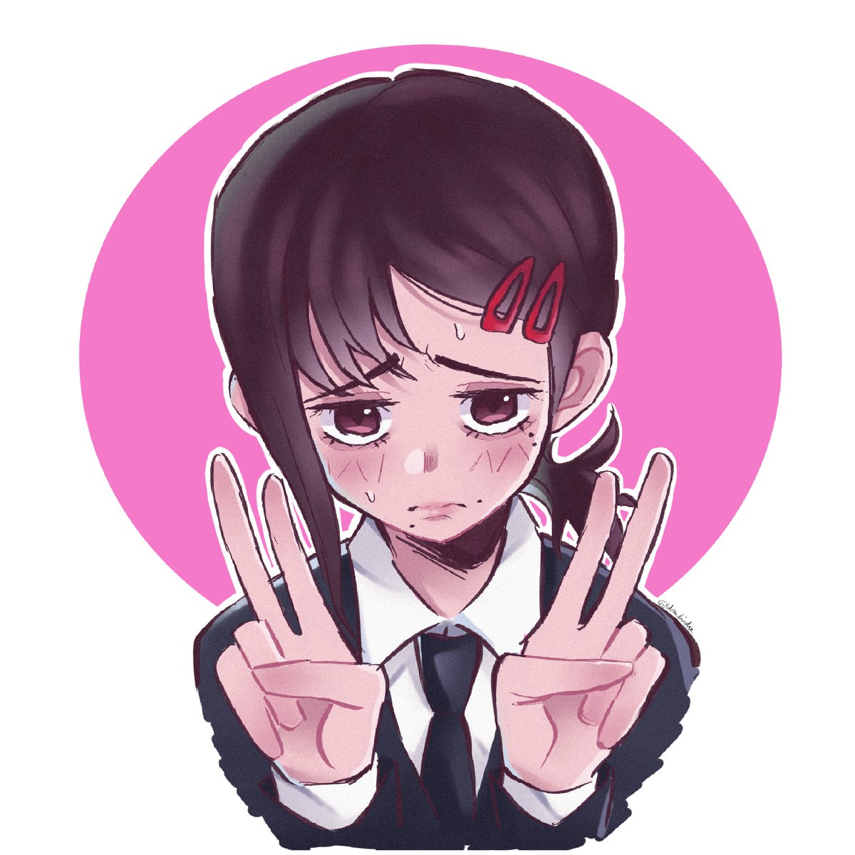 Mars0602's tweet photo. Kobeni #chainsawman #kobeni https://t.co/R2qBZkhi9i